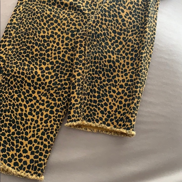 Current/Elliott Leopard print jeans - Picture 2 of 3